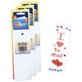 Hygloss Products Mighty Bright™ Bookmarks, Ultra White, PK300 42611